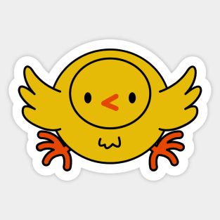 Adorable Chick Sticker